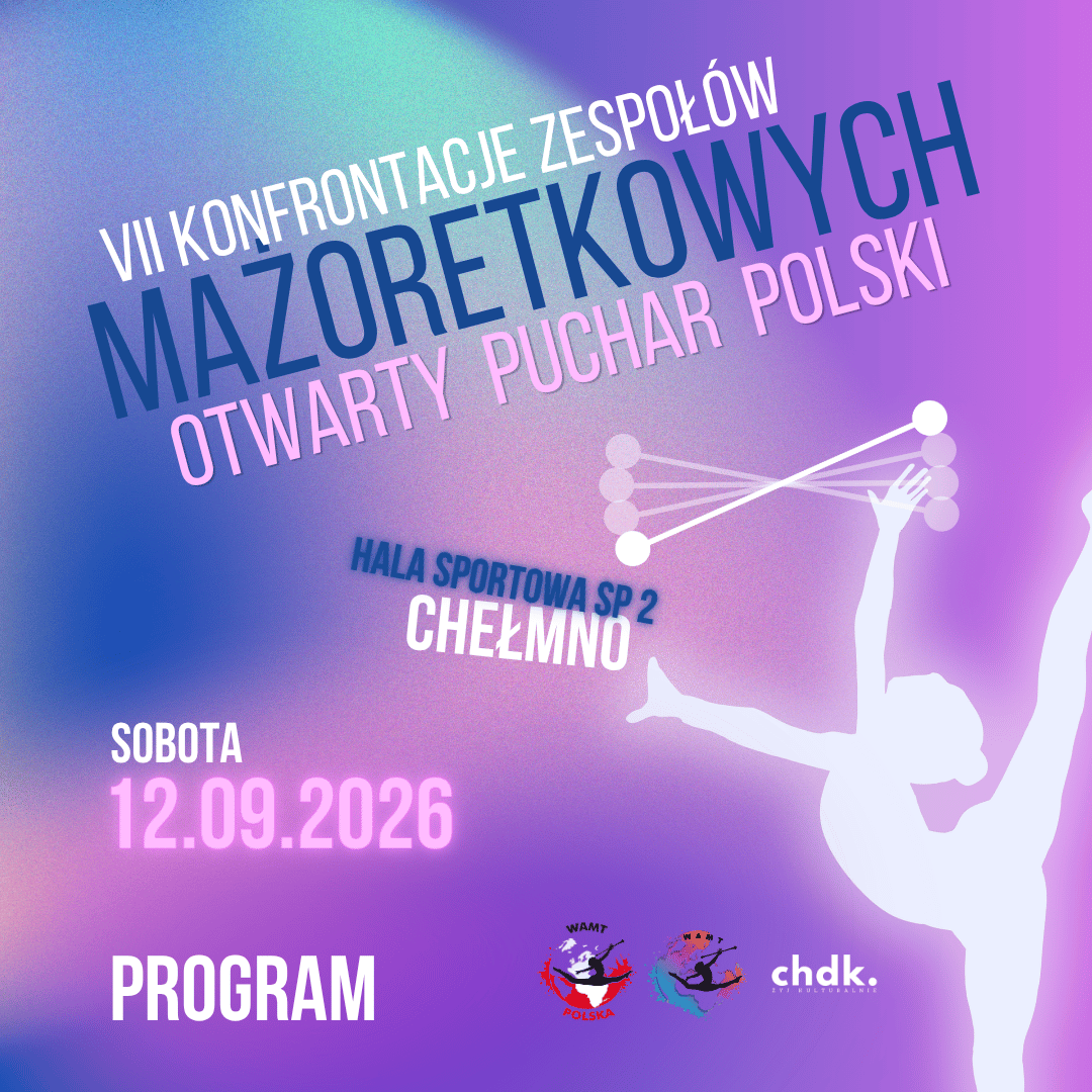 VII Konfrontacje Zespołów Mażoretkowych — Chełmski Dom Kultury, 12 września 2026